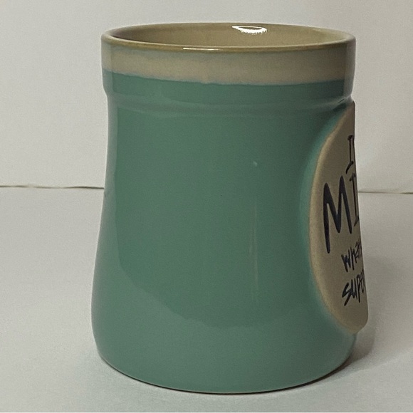 Burton & Burton I’m a Mimi What's Your Superpower Green Coffee Mug Porcelain - Picture 4 of 8